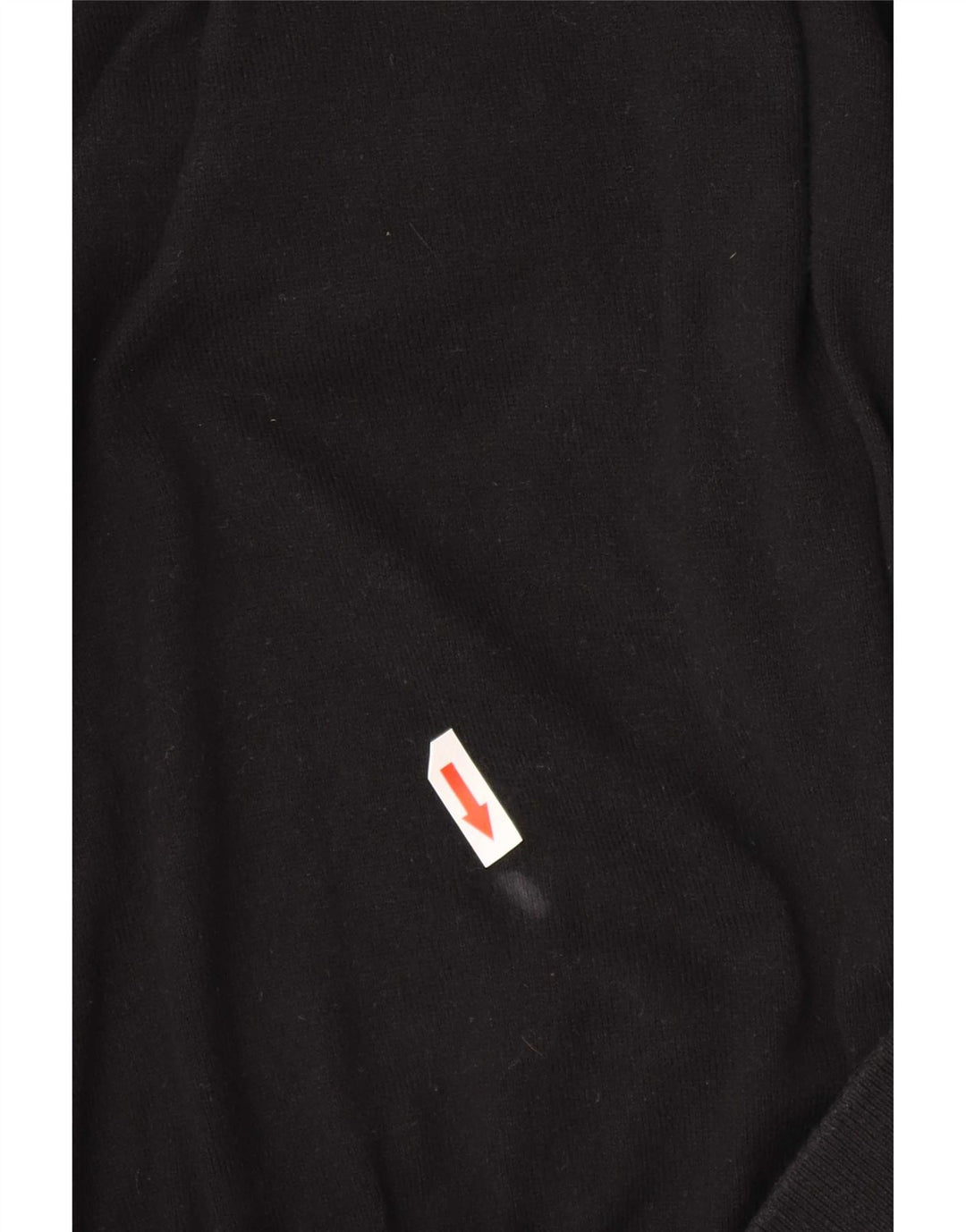 Gap Herren-Pullover mit Rundhalsausschnitt, Größe S, schwarze Baumwolle