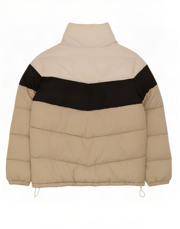 Columbia Herren Wattierte Jacke UK 42 XL Beige Colourblock Polyester