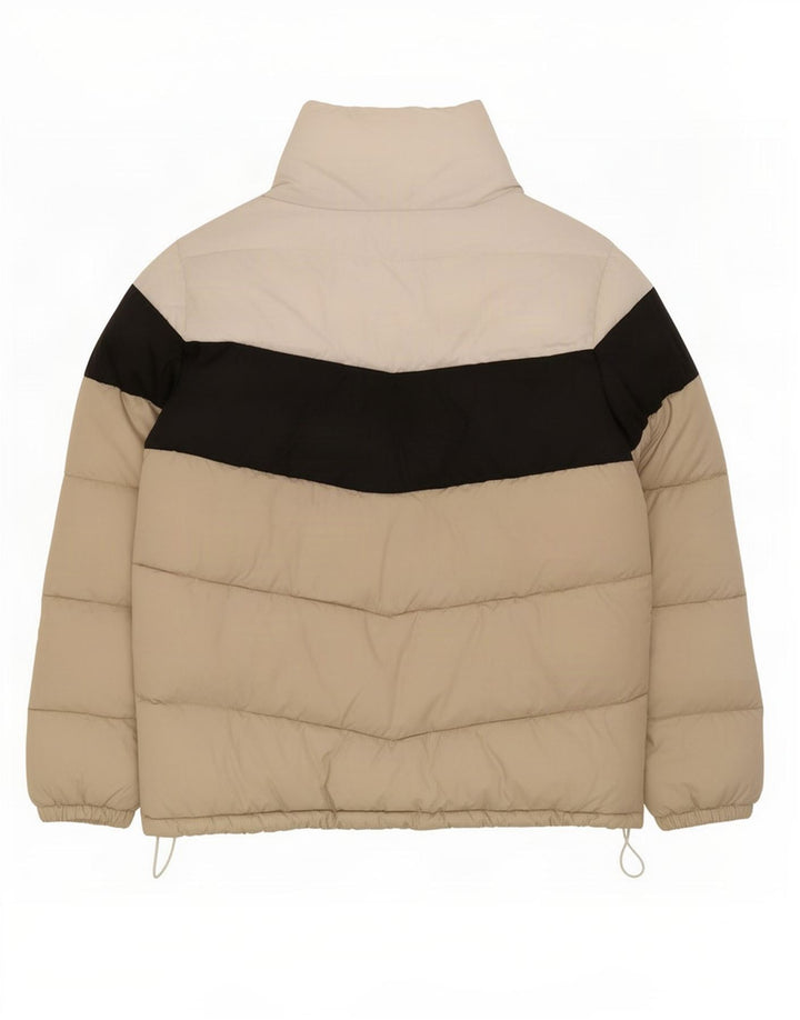 Columbia Herren Wattierte Jacke UK 42 XL Beige Colourblock Polyester
