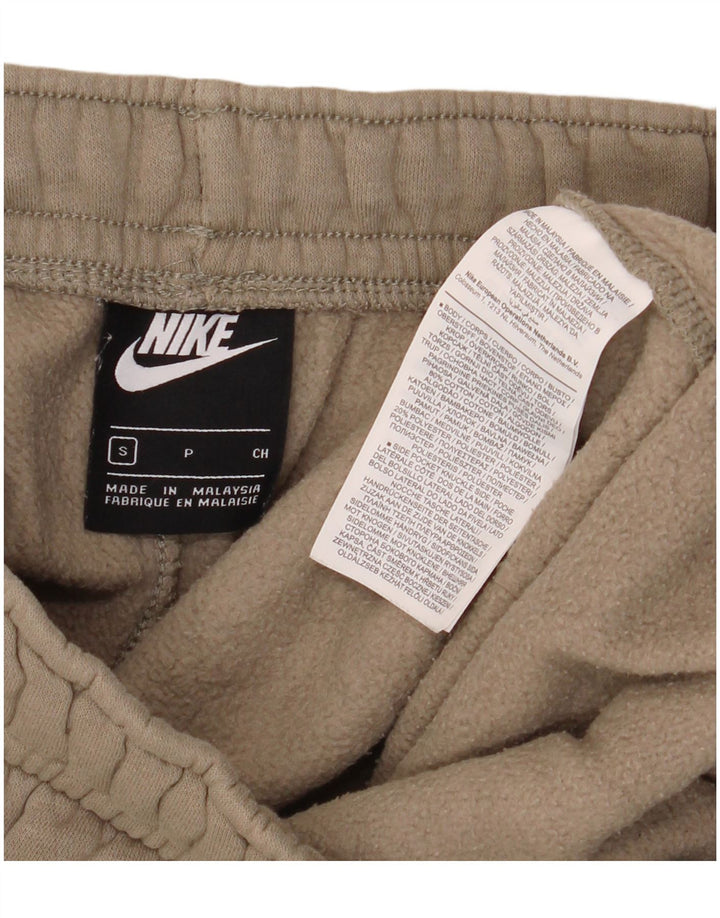 Nike Herren-Trainingshose, Jogginghose, Größe S, Khaki, Baumwolle