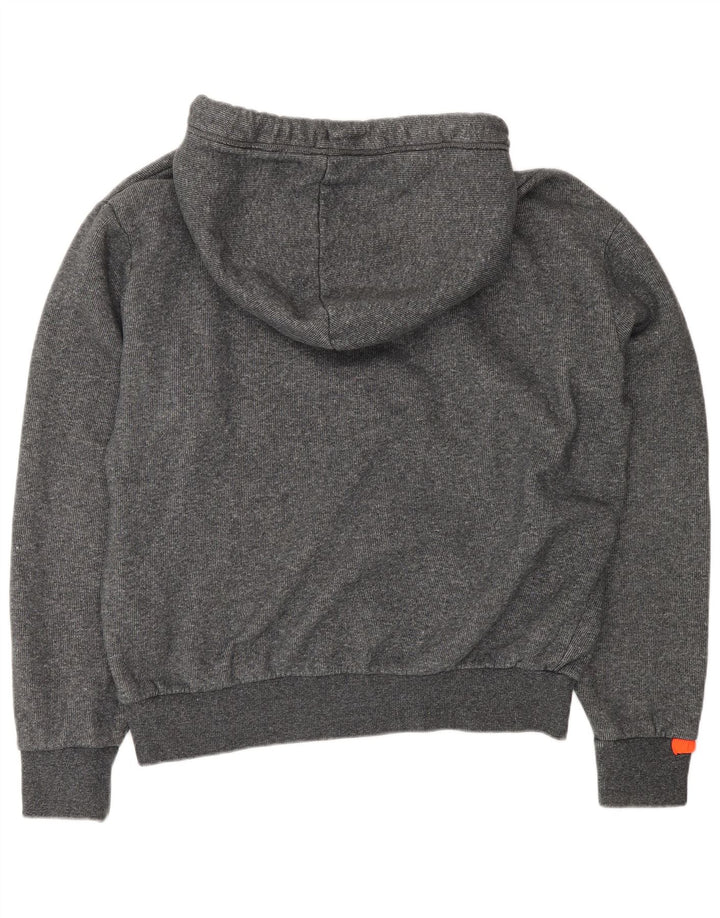 Superdry Herren Kapuzenpullover XL aus grauer Baumwolle