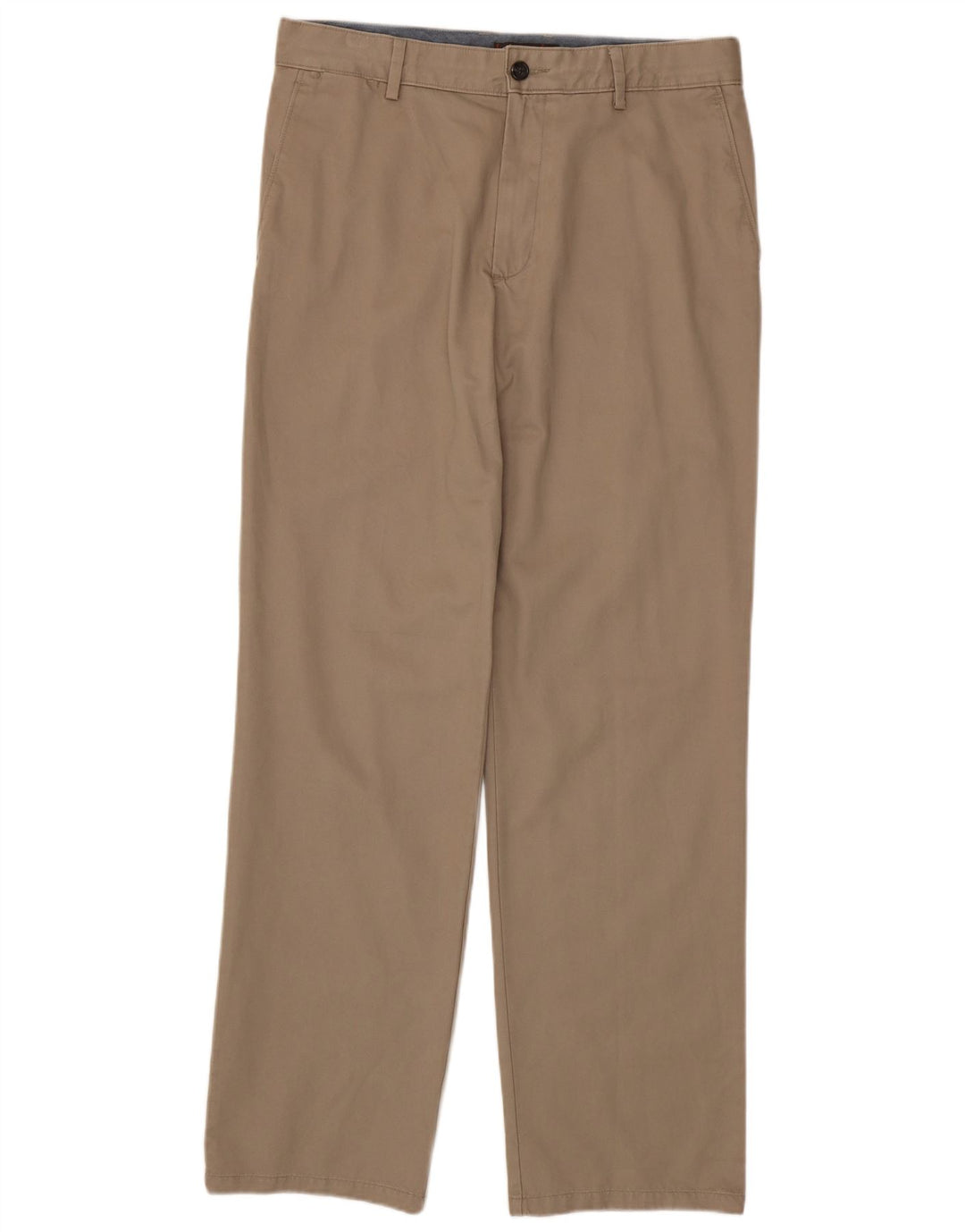 DOCKERS Gerade Chinohose für Herren, W34, L34, beige Baumwolle