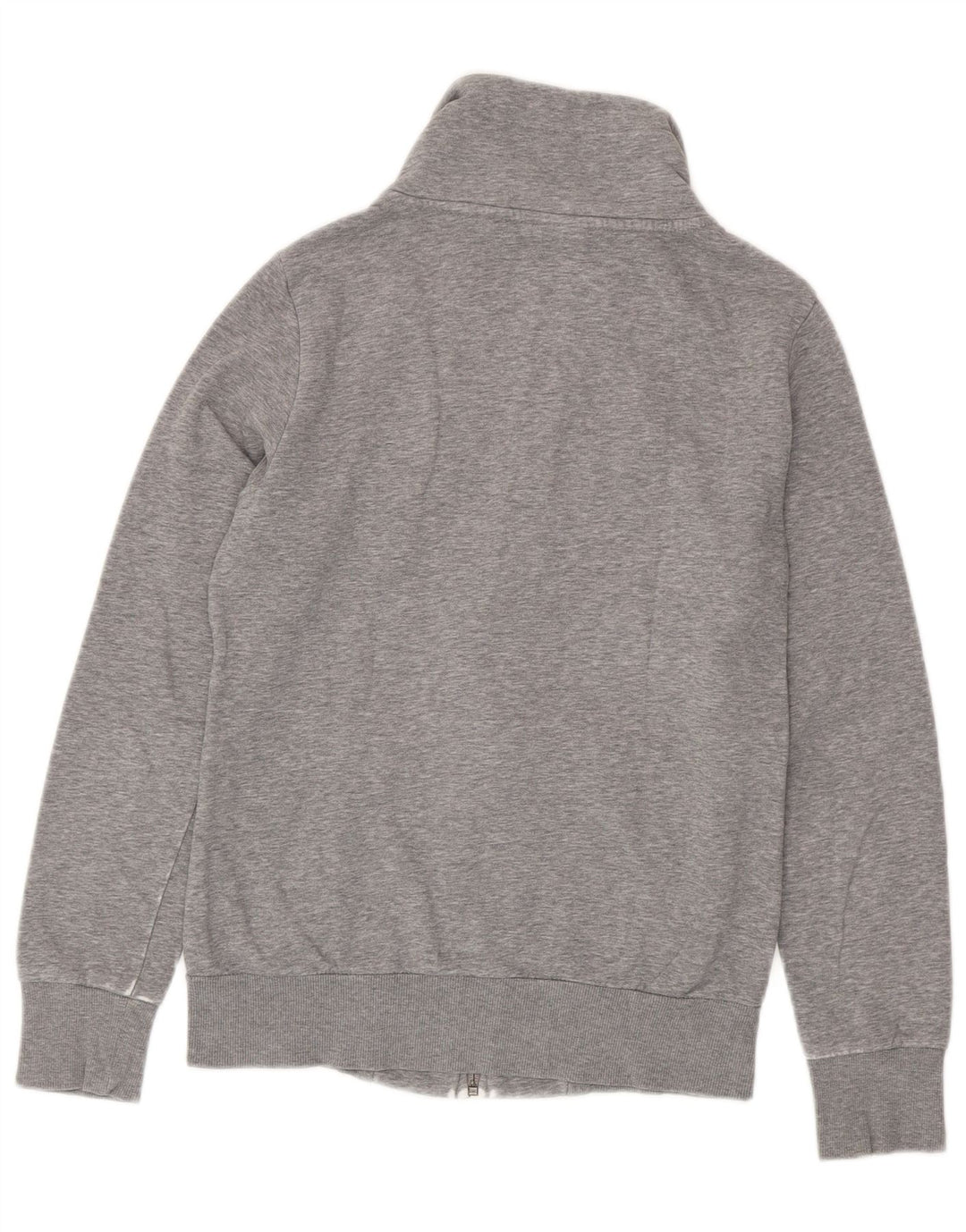 PUMA Damen-Trainingsanzug, Top-Jacke, UK 10, klein, grau gefleckt