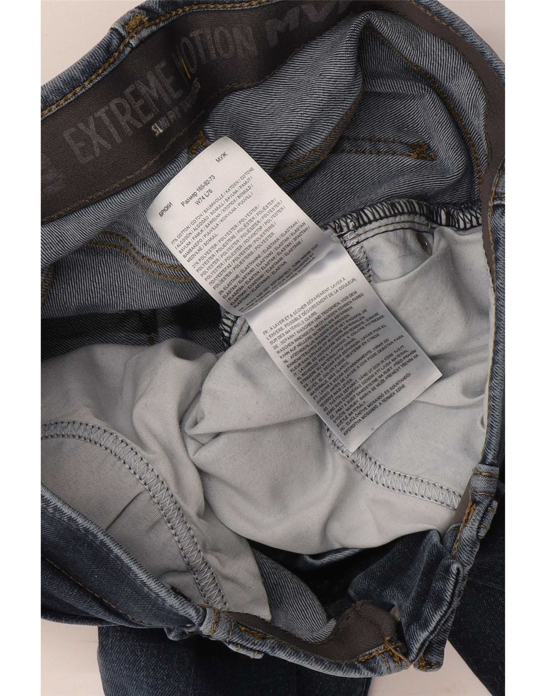 Lee Damen Extreme Motion Slim Fit Straight Jeans W29 L30 Blau