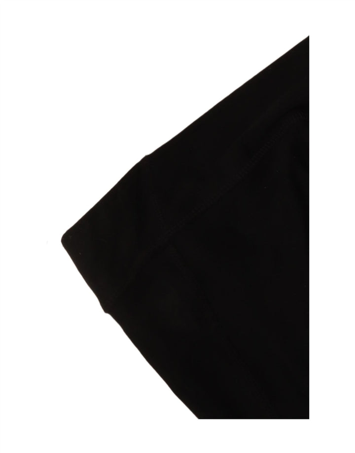 Nike Damen Dri Fit Bermuda Sportshorts UK 14 Large Schwarz Polyester