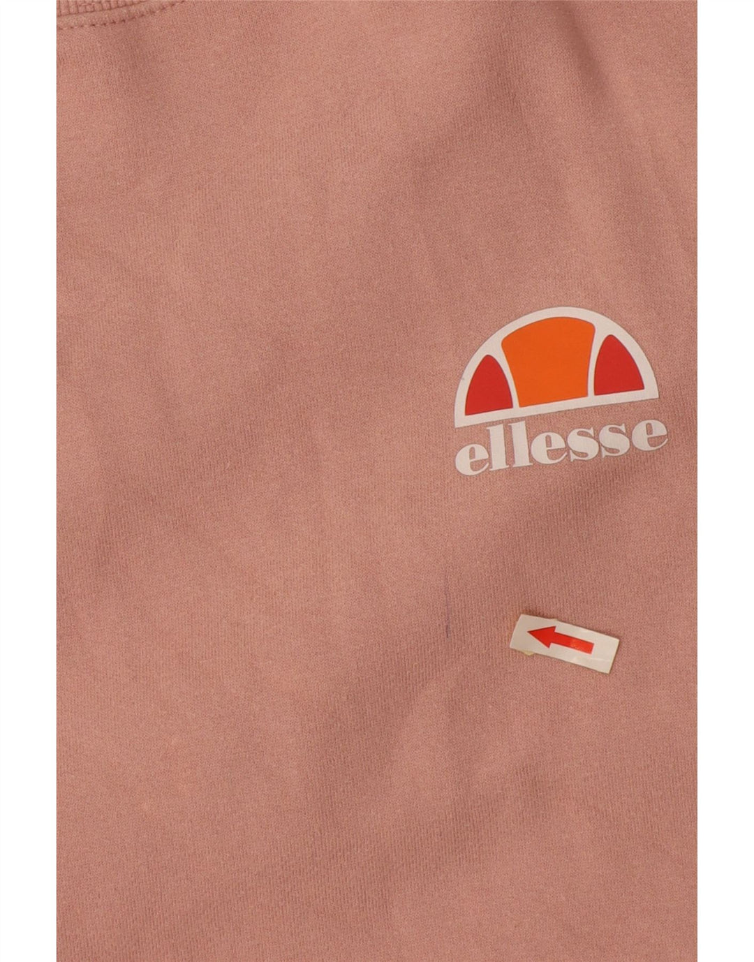 Ellesse Damen-Sweatshirt-Pullover in Übergröße, Gr. 10, Größe S, Rosa, Baumwolle