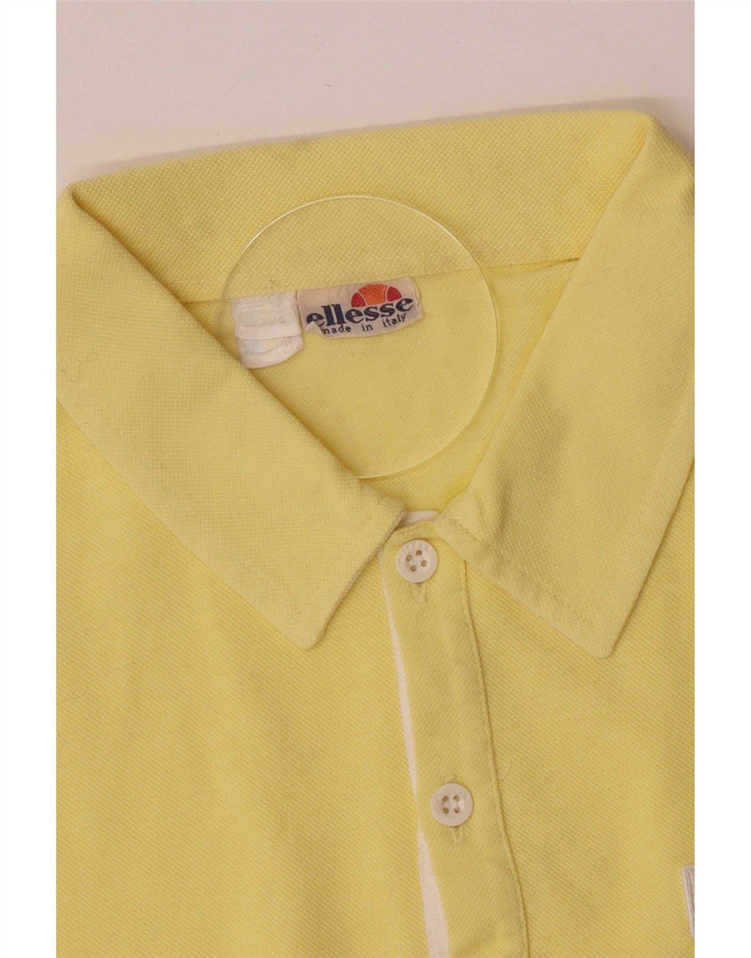 Ellesse Herren Poloshirt IT 48 Mittelgelb