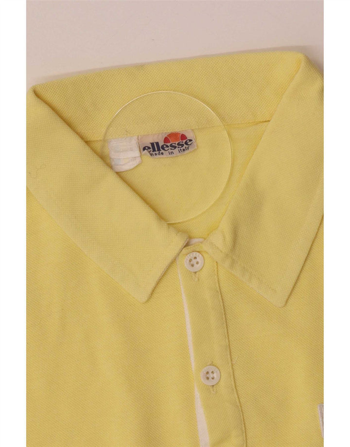 Ellesse Herren Poloshirt IT 48 Mittelgelb