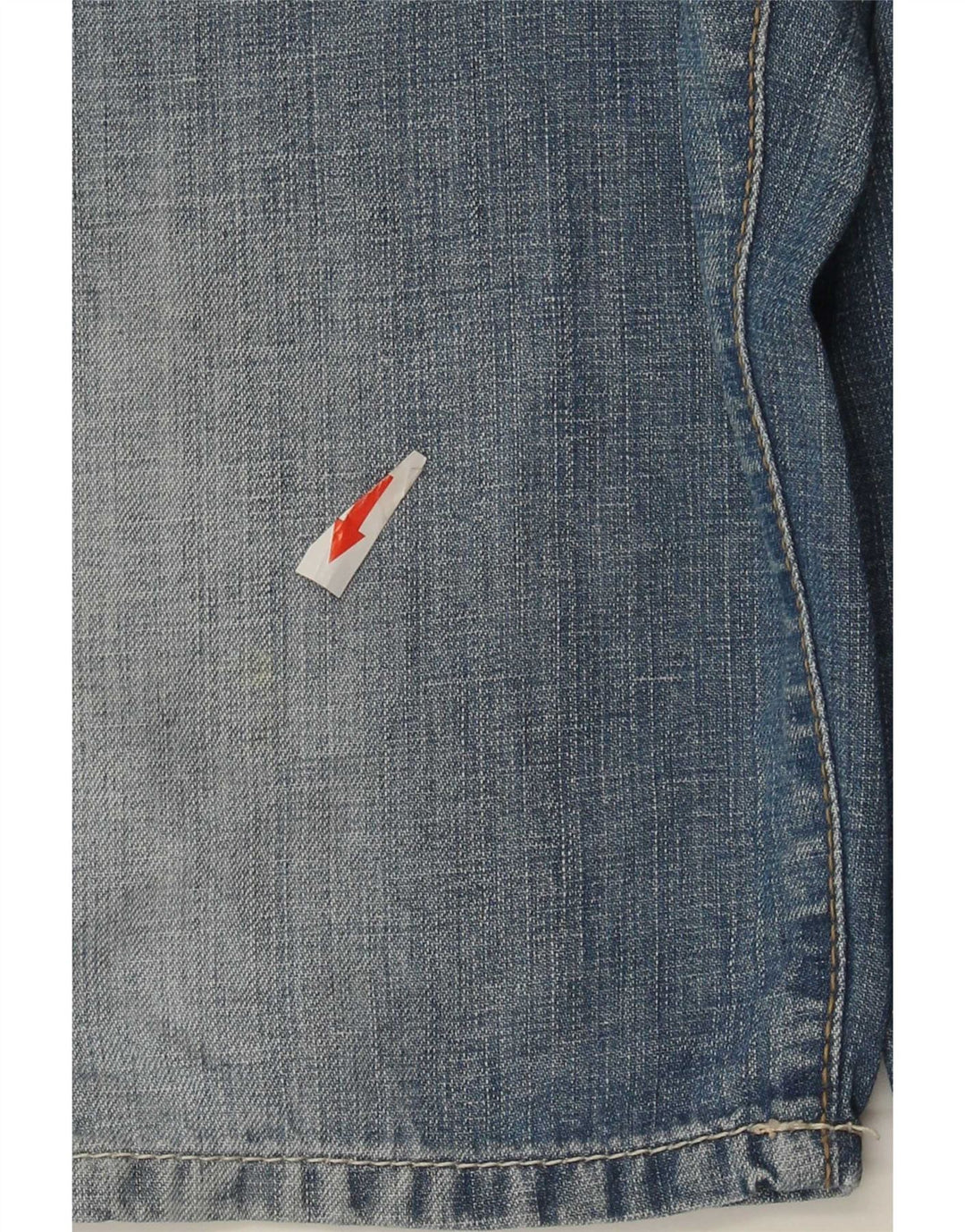 Gas Herren-Jeansshorts, W34, Größe L, Blau, Baumwolle