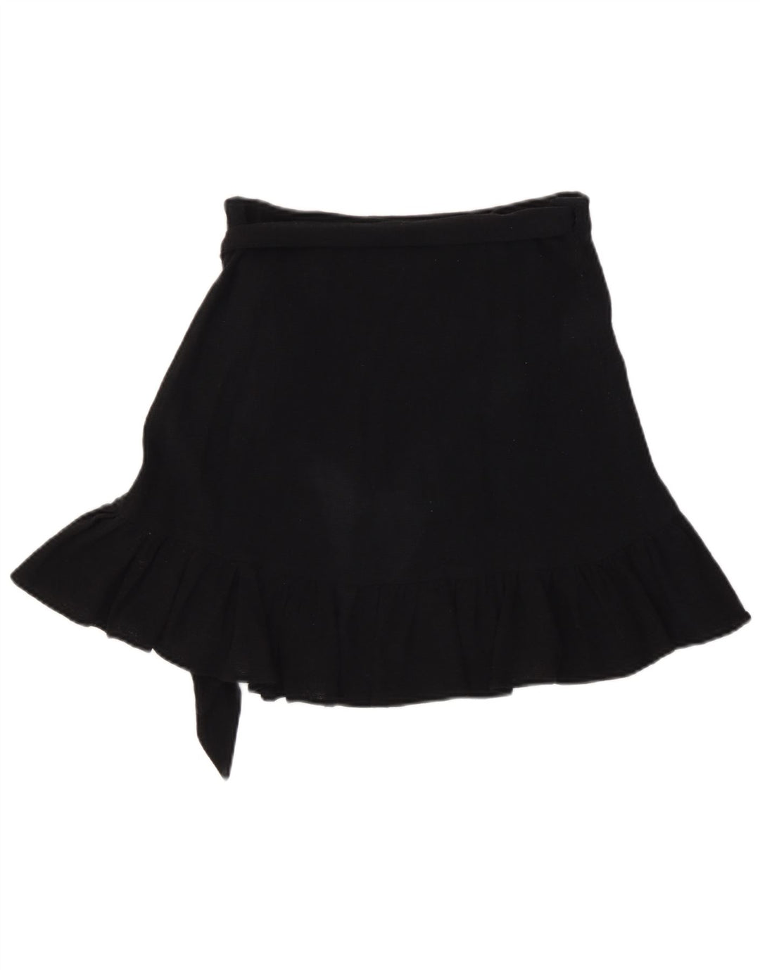 Zara Damen Strick-Wickelrock, Größe S, W26, Schwarz