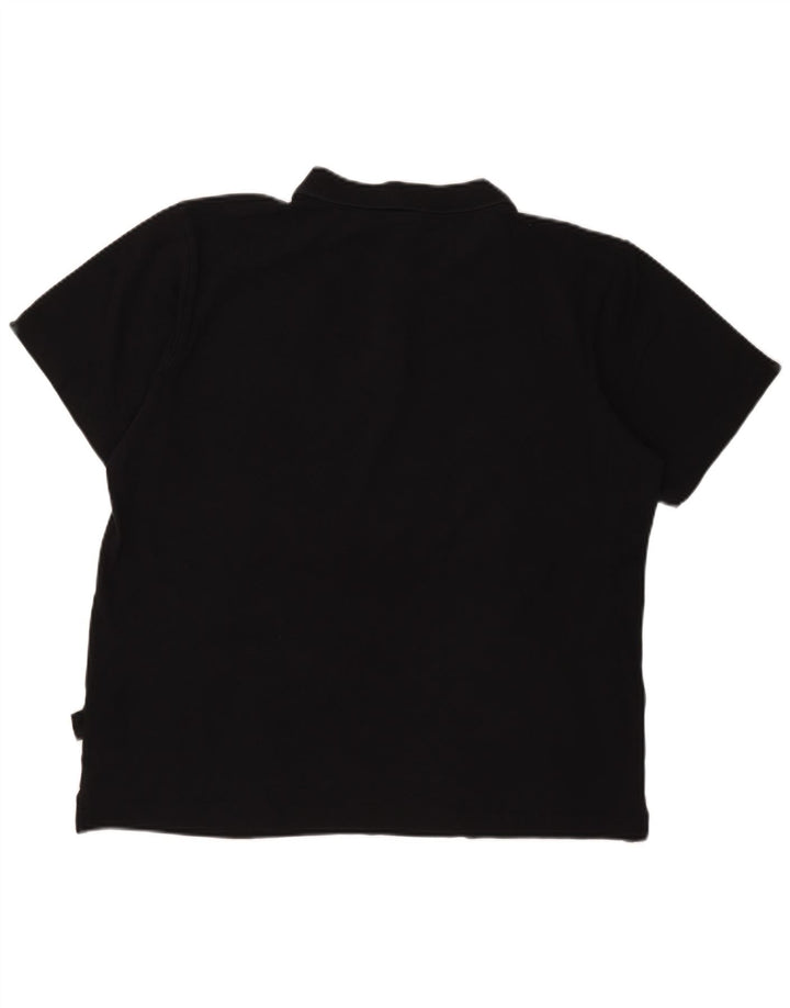 Ellesse Herren Poloshirt 2XL Schwarz Baumwolle