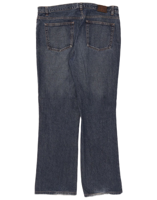 Calvin Klein Damen Straight Jeans US 16 2XL W36 L30 Blaue Baumwolle