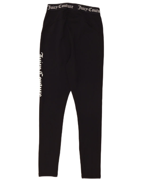 Juicy Couture Damen-Leggings mit Grafik, UK 12, Mittelschwarz, Polyester
