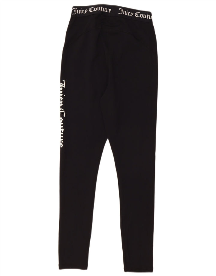 Juicy Couture Damen-Leggings mit Grafik, UK 12, Mittelschwarz, Polyester