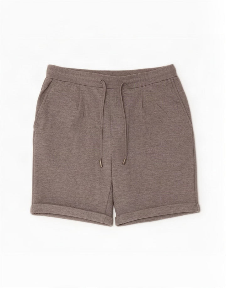Zara Herren Shorts Medium W31 Grau Polyester