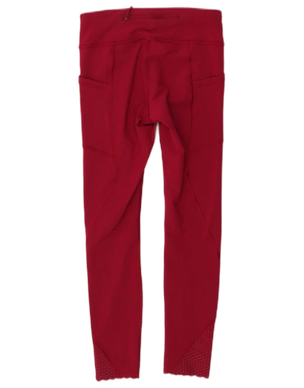 Lululemon Damen Crop Leggings US 4 Small Red Sports