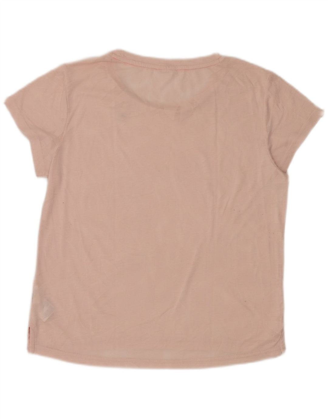 Puma Damen T-Shirt Top UK 16Groß Rosa Polyester