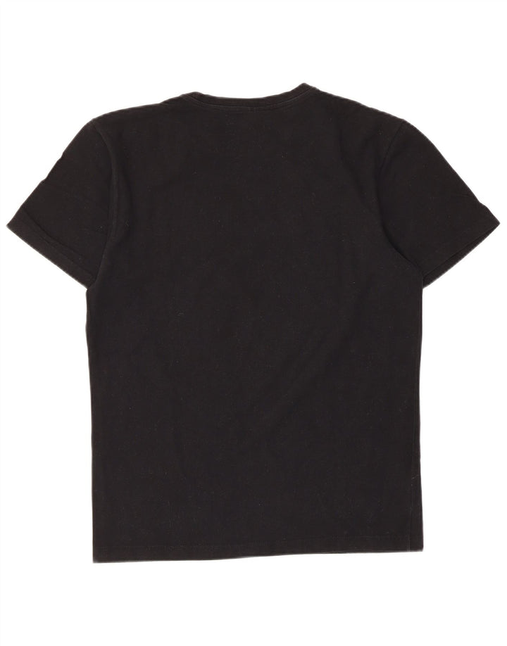 Champion Herren T-Shirt Top Large Schwarz Baumwolle
