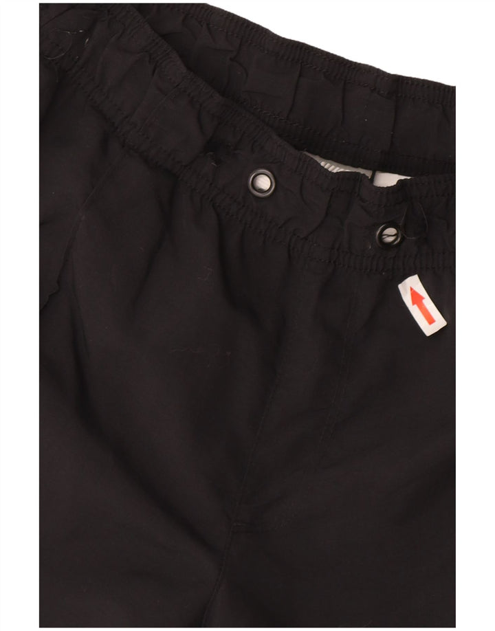 Nike Damen Trainingshose Jogger UK 12 Mittelschwarzes Nylon