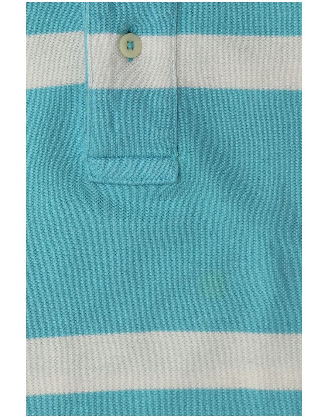 Tommy Hilfiger Herren-Poloshirt, groß, blau gestreift, Baumwolle