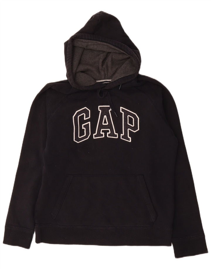 Gap Herren-Kapuzenpullover mit Grafik, mittelschwarz, Baumwolle
