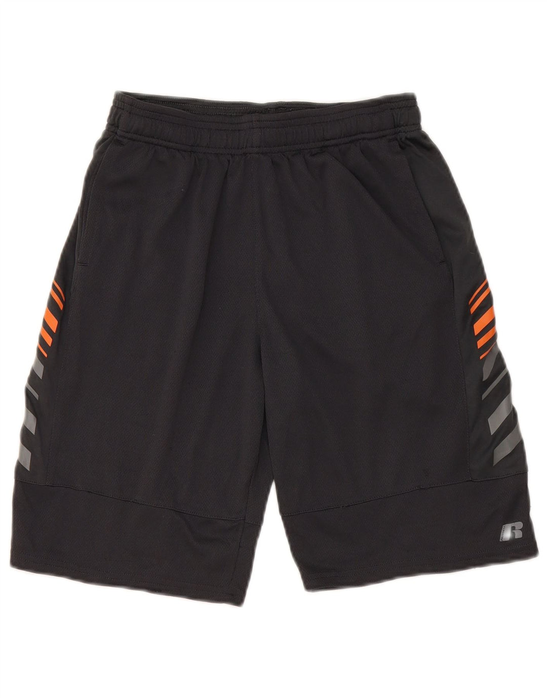 RUSSELL ATHLETIC Sportshorts für Jungen, 14–15 Jahre, XL, Schwarz, Polyester