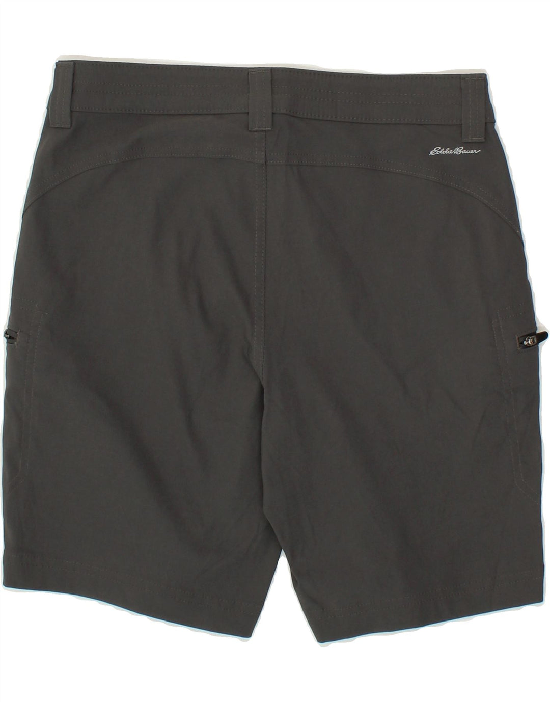 EDDIE BAUER Womens Cargo Shorts US 2 XS W28 Grey Nylon Vintage Eddie Bauer and Second-Hand Eddie Bauer from Messina Hembry 