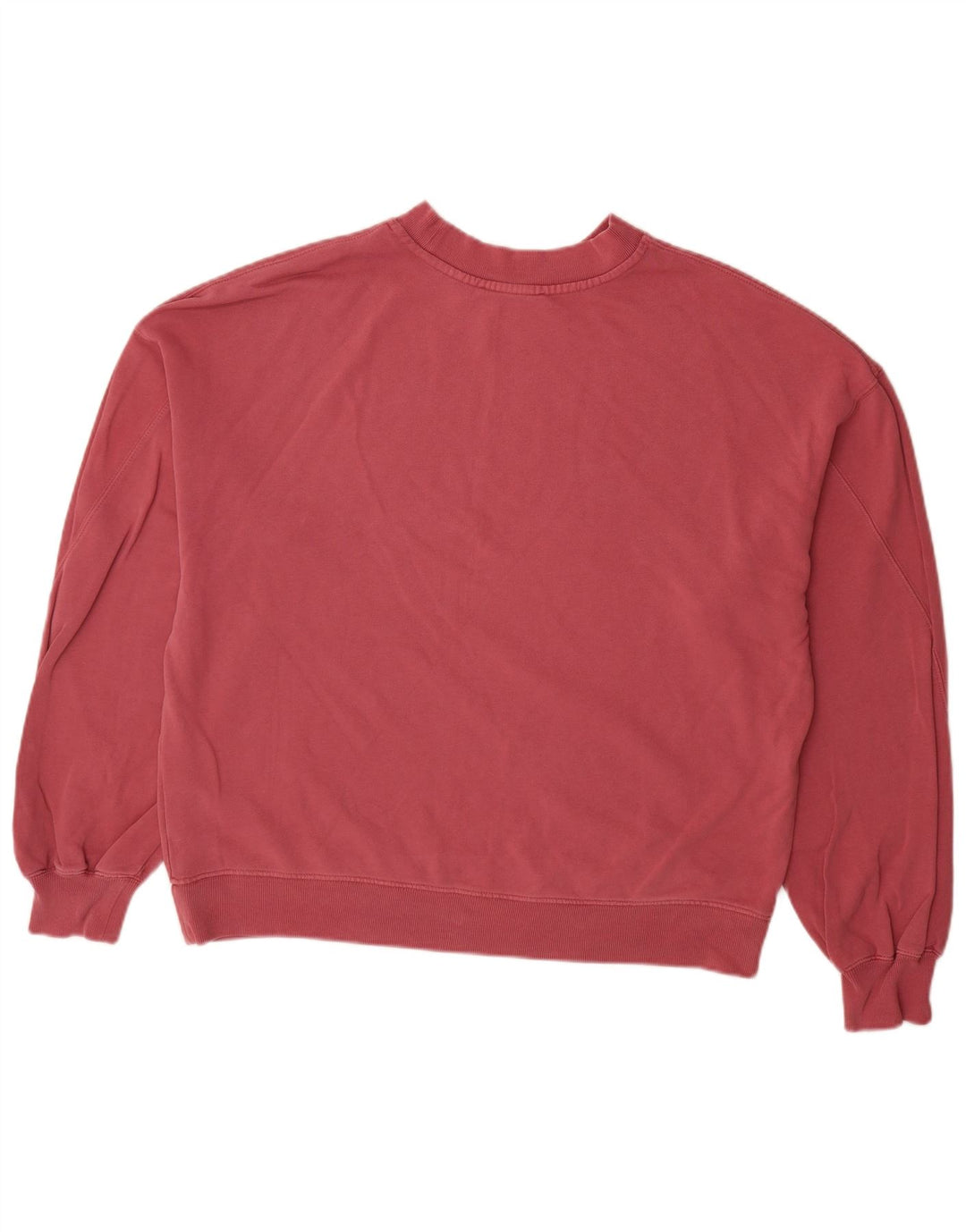 All Saints Herren-Sweatshirt mit lockerer Passform, Größe S, Rot, Baumwolle