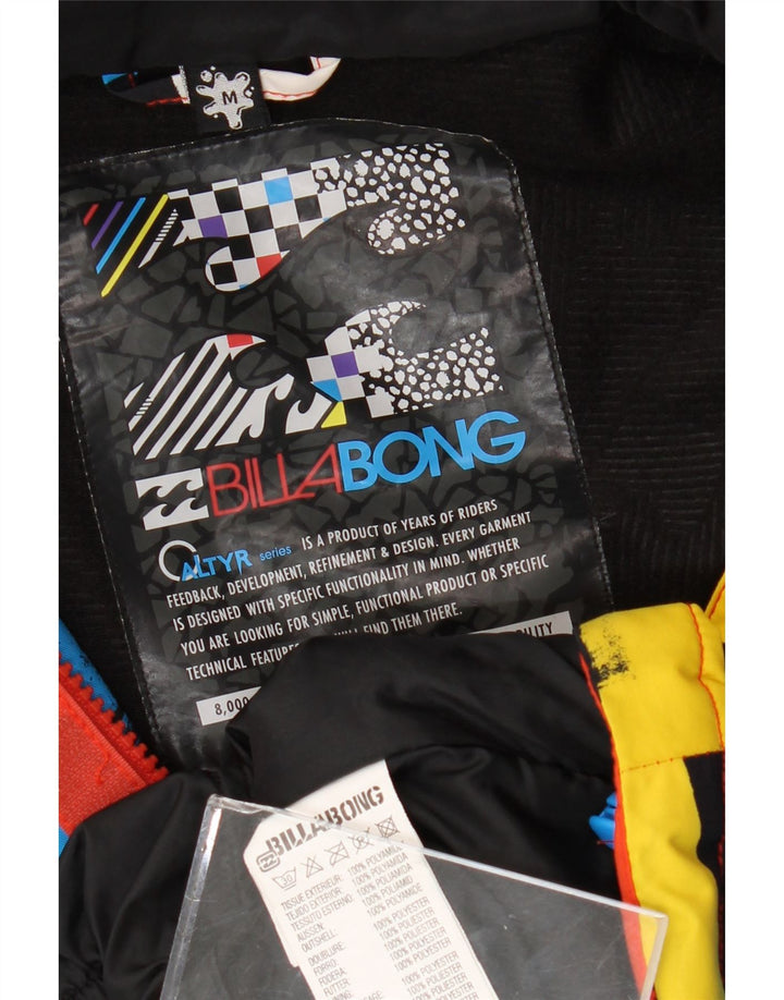 Billabong Herren-Windbreakerjacke mit Kapuze, UK 38, mittelmehrfarbig gestreift