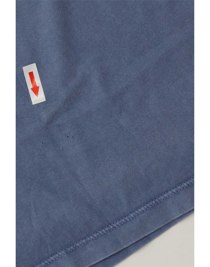 Timberland Herren-T-Shirt mit normaler Passform, mittelblaue Baumwolle