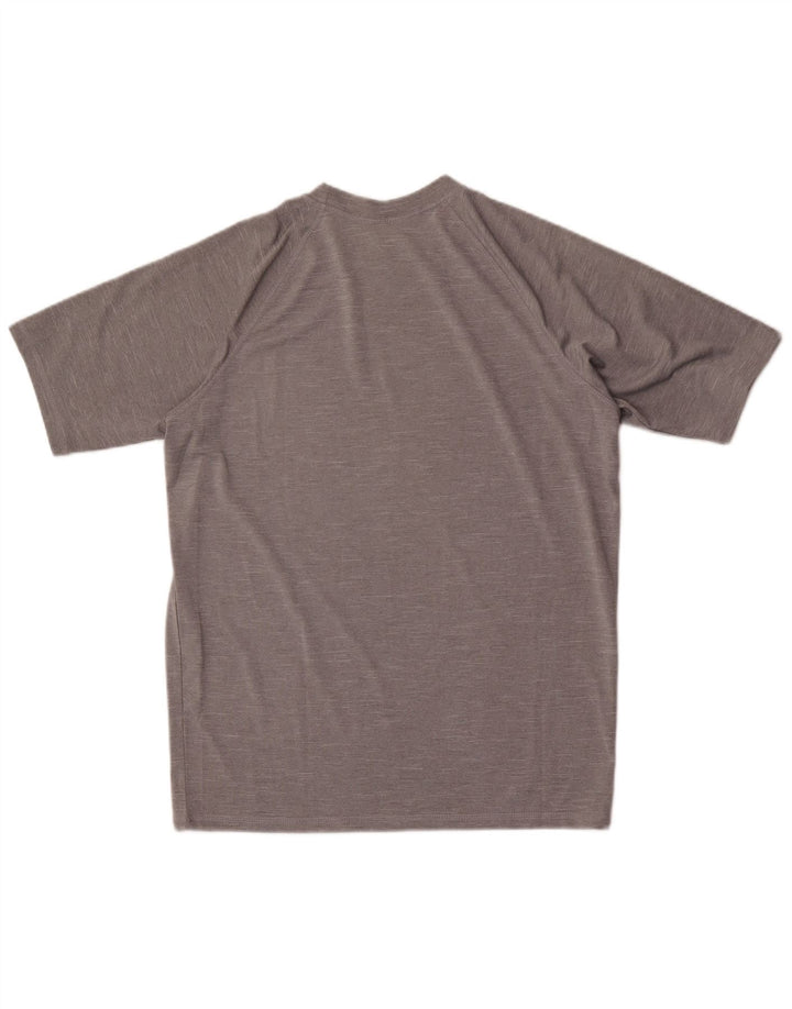 Nike Herren Dri Fit T-Shirt-Oberteil Mittelgrau meliert