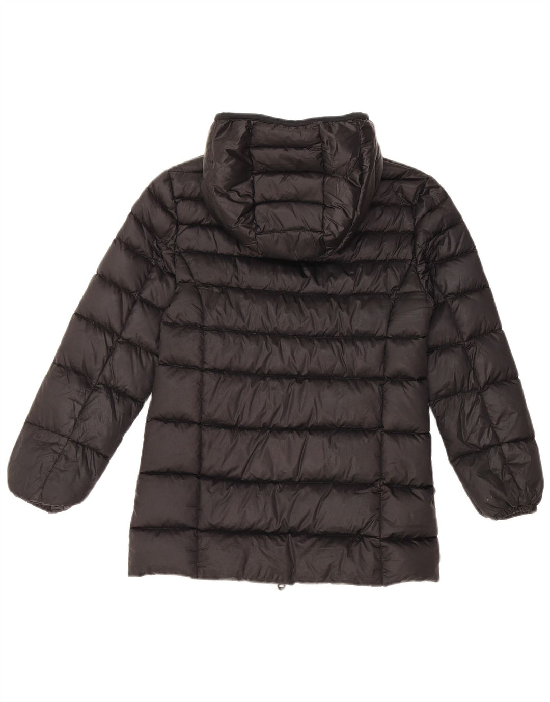 REFRIGIWEAR Wattierte Jacke für Jungen mit Kapuze, 11–12 Jahre, XL, schwarzes Polyester