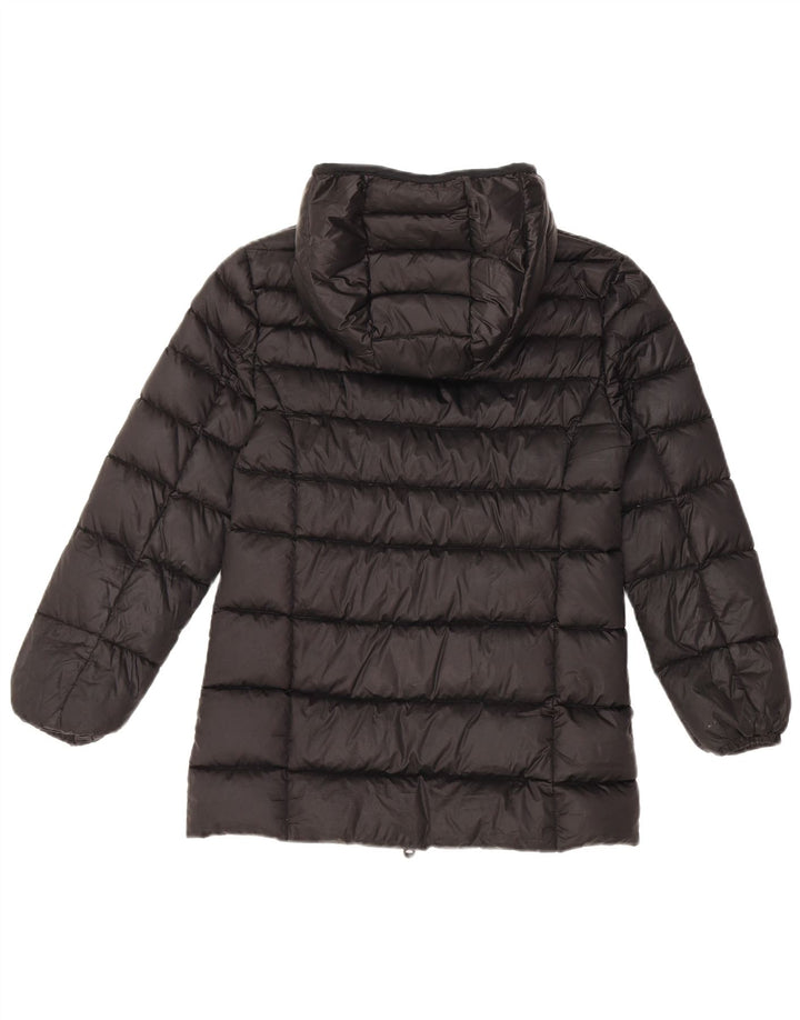 REFRIGIWEAR Wattierte Jacke für Jungen mit Kapuze, 11–12 Jahre, XL, schwarzes Polyester