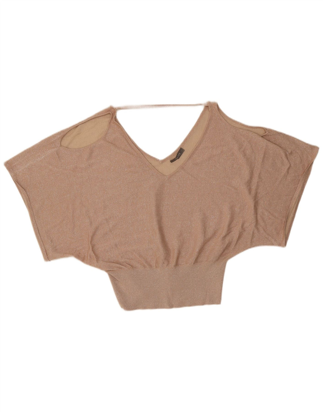 Oasis Damen-Bluse mit Fledermausärmeln, Gr. 46, Größe L, Viskose-Comics mit Goldfleck