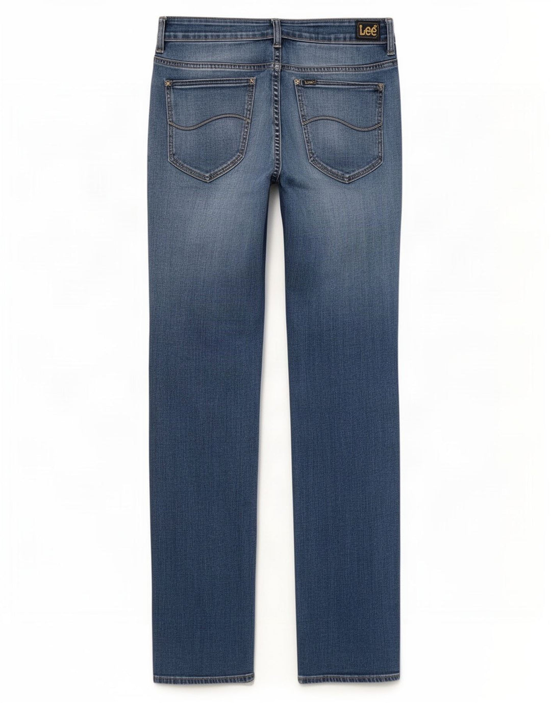 Lee Damen Bootcut Jeans US 13 Large W32 L33 Blaue Baumwolle