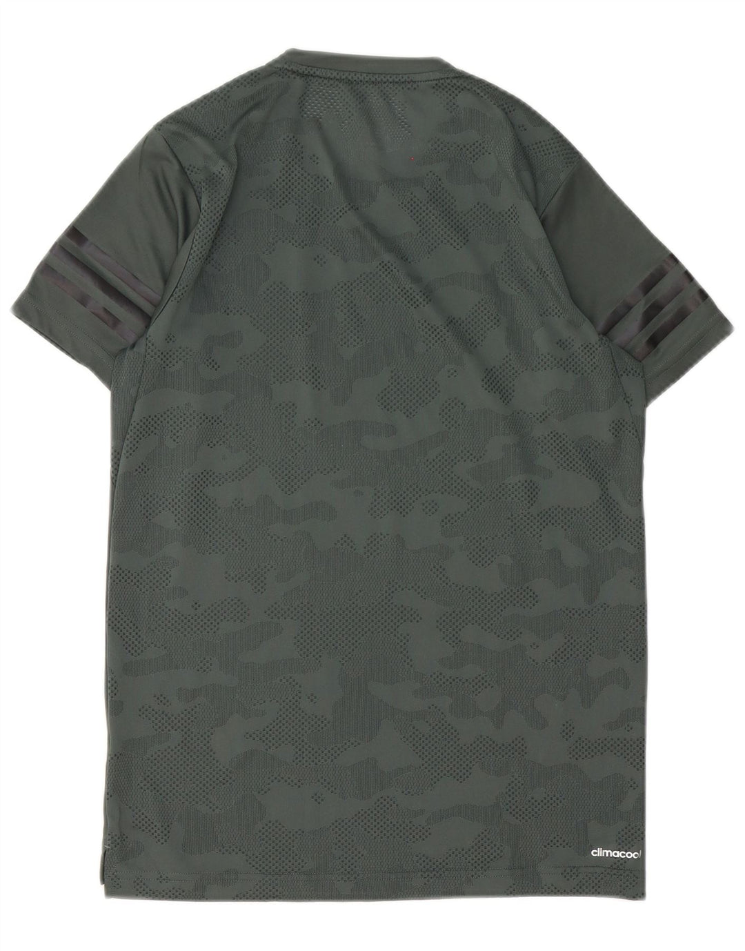 Adidas Herren Climacool T-Shirt Top XS Grün Camouflage Polyester