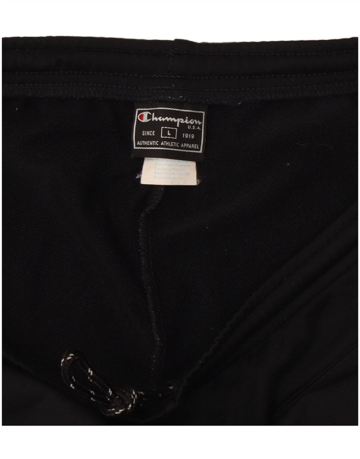 Champion Damen-Trainingshose, UK 14, Größe L, Schwarz, Polyester