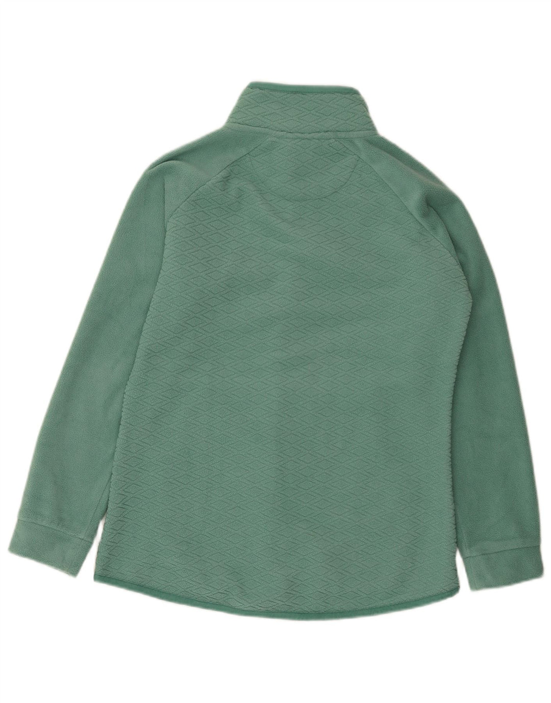 Weird Fish Damen Übergroße Fleecejacke UK 10 Small Grün Polyester
