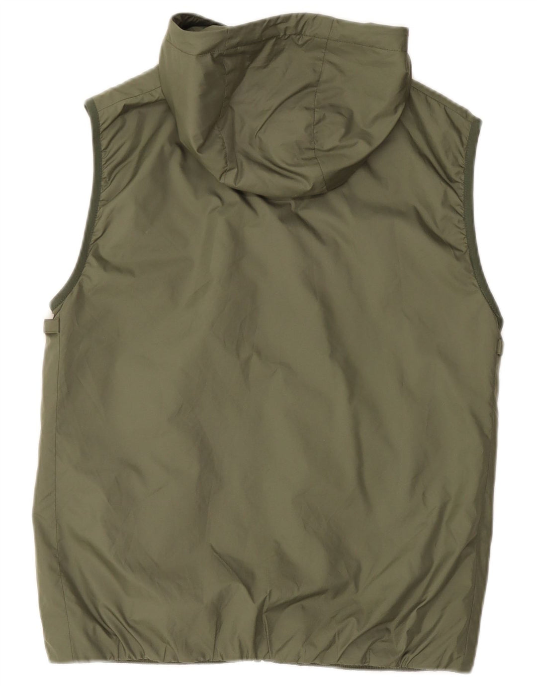 Lacoste Herren-Weste mit Kapuze, Größe 46 XS, grünes Polyester