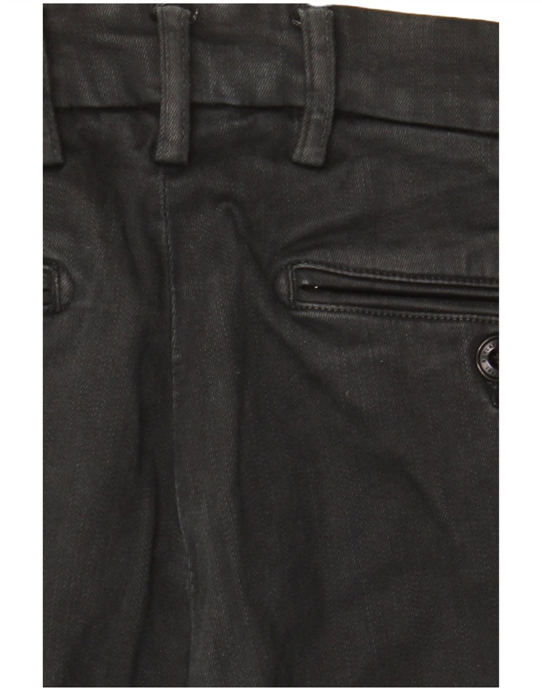 Replay Herren Zeumar Slim Jeans W29 L30 Schwarz Baumwolle