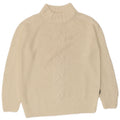 Carrera Rollkragenpullover für Damen, Gr. 14, Medium, gebrochenes Weiß, Acryl