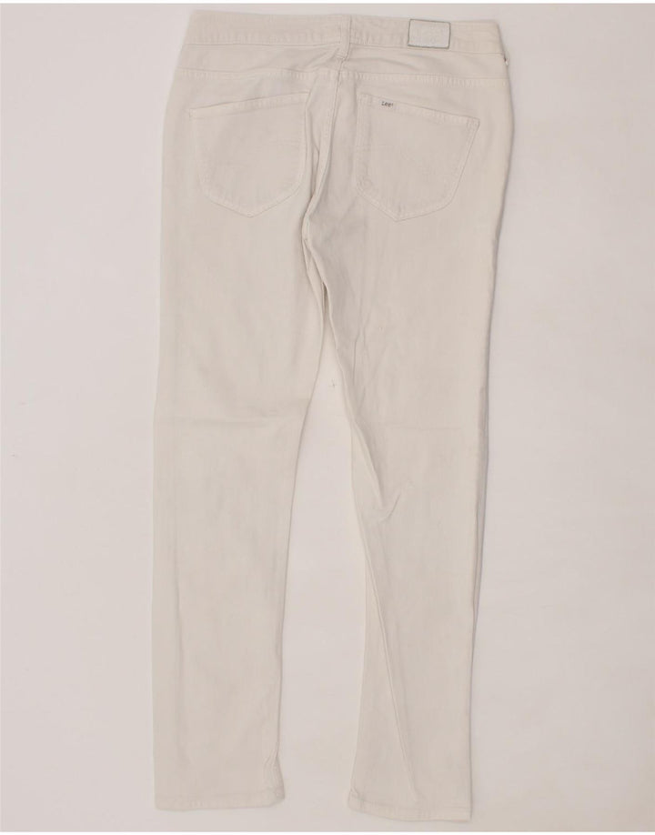 LEE Womens Slim Jeans W32 L31 White Vintage Lee and Second-Hand Lee from Messina Hembry 