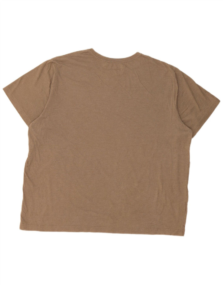 EDDIE BAUER Herren T-Shirt Top 2XL Grau Baumwolle