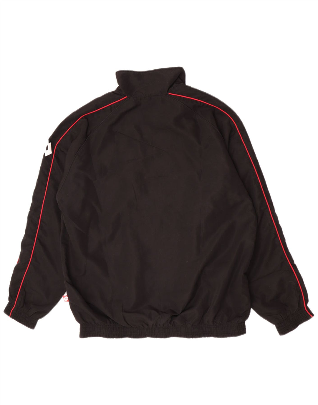 Lotto Herren-Trainingsanzug, Top-Jacke, XL, Schwarz, Polyester, Sport