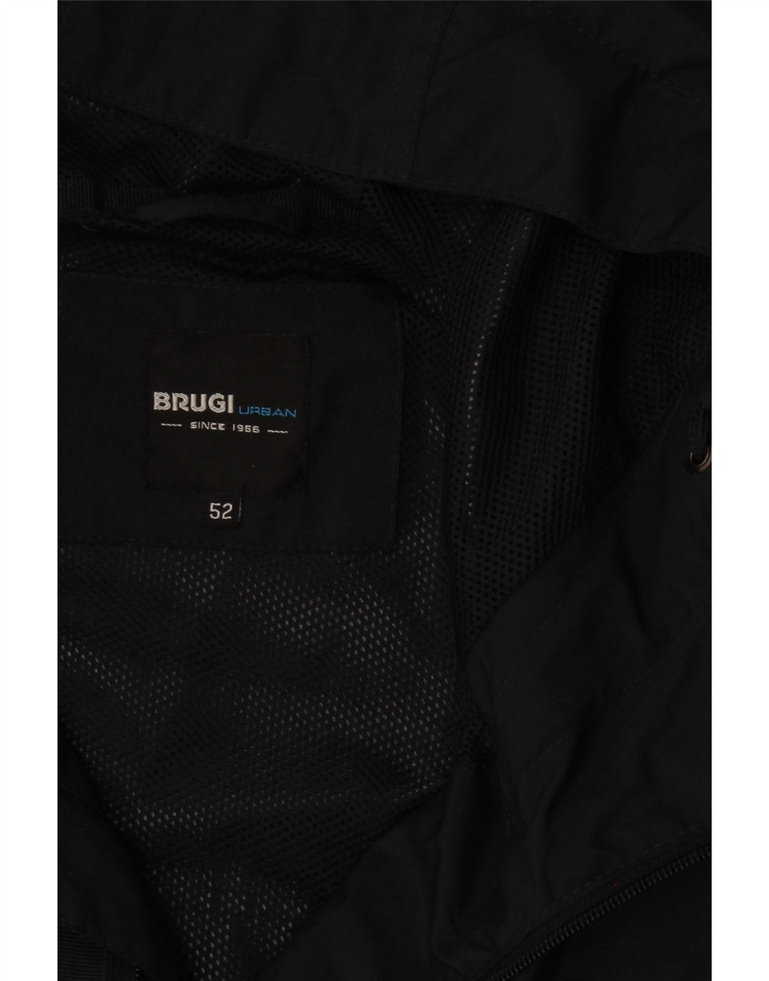 Brugi Herren-Windjacke mit Kapuze, IT 52 XL, Marineblau