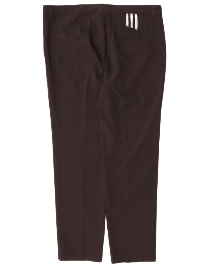 ADIDAS Herren Slim Chino Hose W38 L32 Schwarz