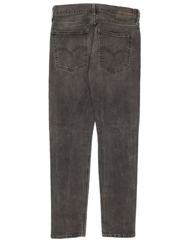 LEVI'S Mens Line 8 Slim Jeans W30 L32 Grey Cotton