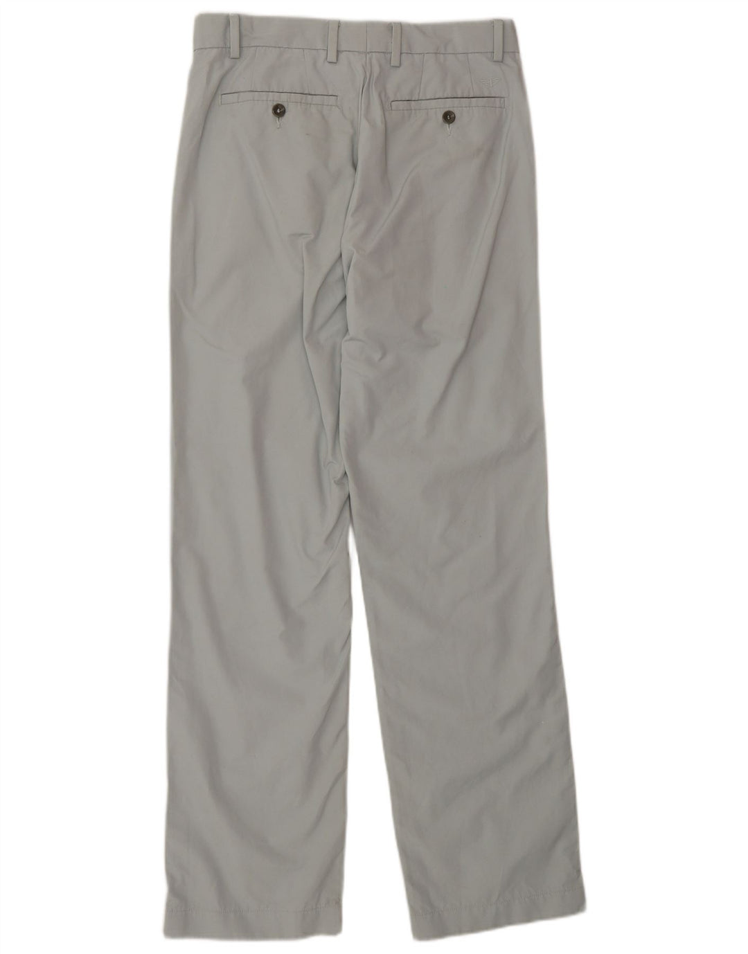 Dockers Gerade Chinohose für Herren, W31, L32, Grau, Baumwolle