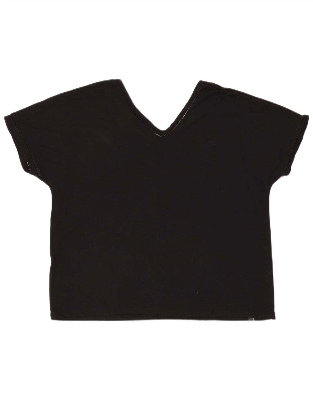 Ellesse Damen T-Shirt Top UK 18 XL Schwarz