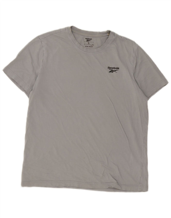Reebok Herren T-Shirt Top Large Grau